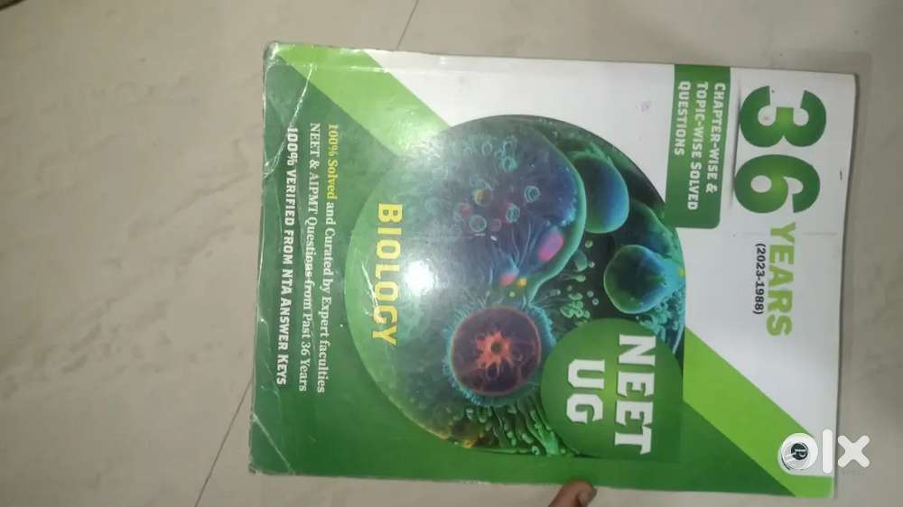 36 Years NEET UG Biology  Chapterwise Solved Papers (2023-1988)