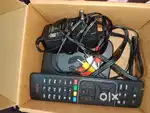 Airtel dish  1 month old  1 year recharge pack free