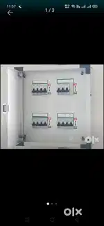 16 Way MCB Distribution Box with MCBs and MCBs with Metal Box