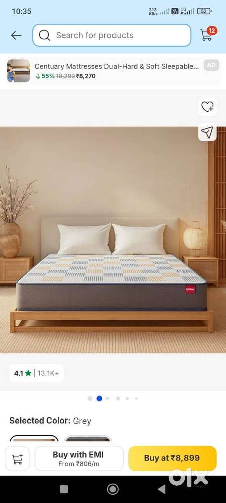 Kurl on mattress