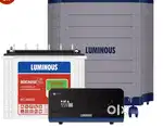 Luminous Inverter and Battery Combo.Only 3 months old and 1 month used