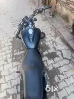 Bike in great condition new back tyre new battery fully rapped in blac