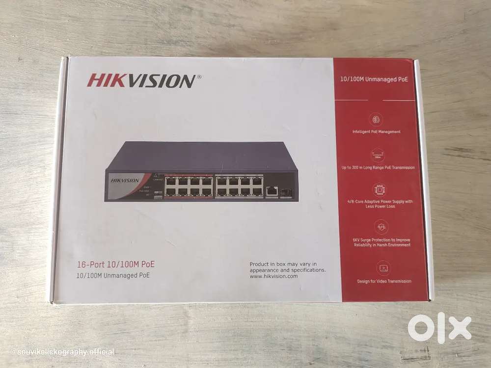 Hikvision 16-Port 10/100M POE