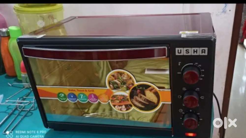 Usha OTG oven & juice glass