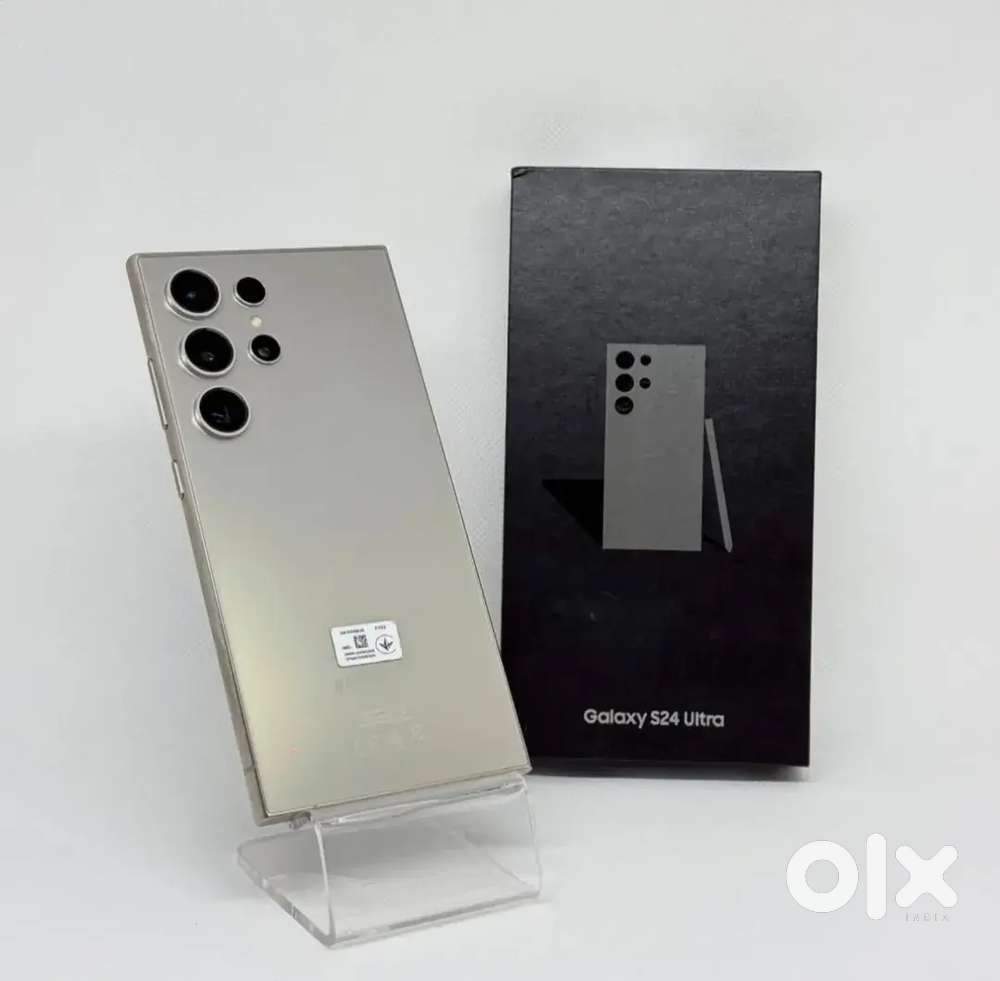Samsung S24 Ultra White Color With bill box invoice Warranty