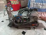 Washing pump with pipe
