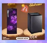 'Single door Refrigerator & Top Load washing machine fully automatic