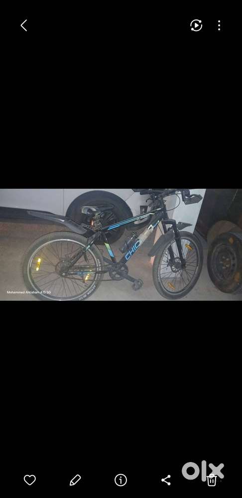 Chicago bicycle  with double disk brake