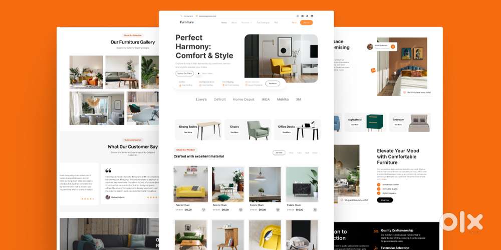 Website Development Furniture