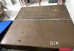 Double bed with storage box
