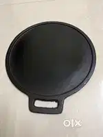 Smooth Cast Iron Dosa Tawa, Seasoned, Nonstick, 100% pure Cast Iron