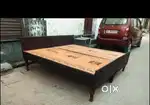 A NEW WOODEN DOUBLE BED WITHOUT BOX 6*6 in sehani khurd