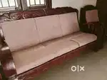 Wooden sofa set 3 ± 2