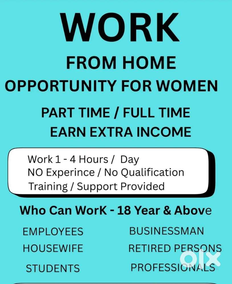 Work From Home opportunity for females