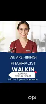 Wanted Pharmacist