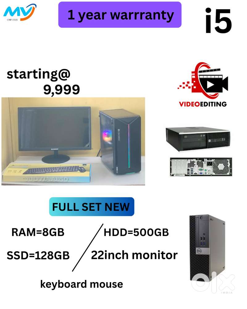 Starting 9,999  1 - Year Replacement Warranty