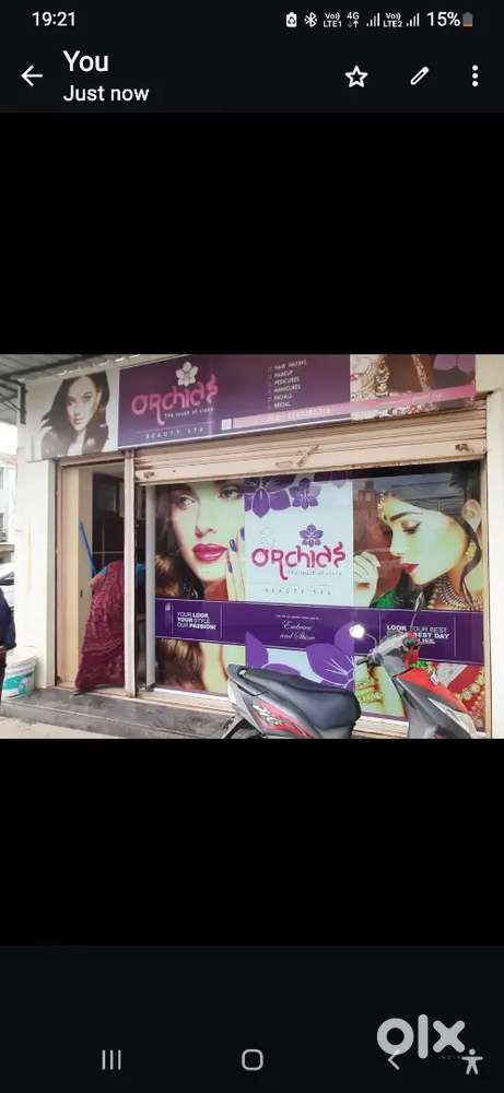 Beauty Parlour for rent/sale