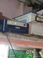 Inverter with battery