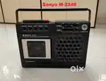 Sanyo M-2246 (Mono) Tape Recorder / Cassette Recorder / Player