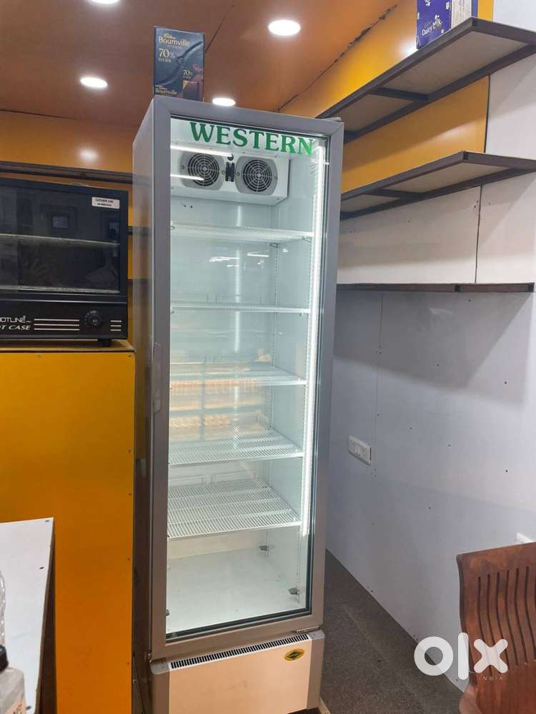 Western Fridge for cold drinks, stuff and Hot Case for patties