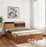 Biggest offer buying Double bed 3990, With box bed 6990/- EMI bhi