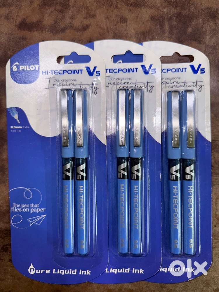 Pilot V5 Liquid Ink Roller Ball Pen - Blue