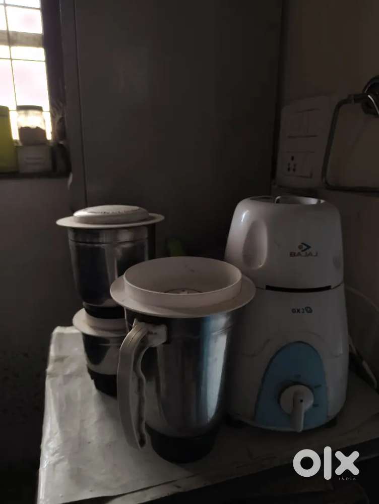 Bajaj Mixer grinder and a Gas stove