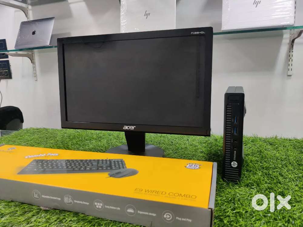 HP ELITEDESK 800 G1 CORE I3 4TH GEN 8GB RAM 256GB SSD 19INCHES SCREEN