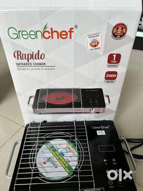 Brand New Greenchef Induction Suitable For All Utensils With Grill