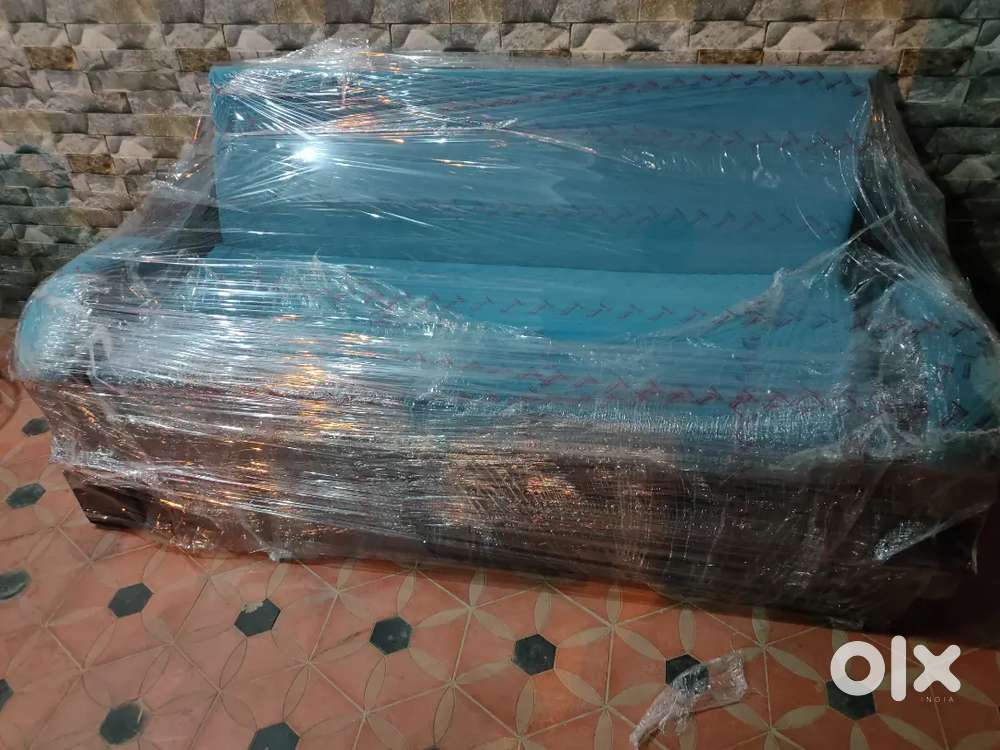 Sturdy wooden Sofa-cum-bed with a classy finish