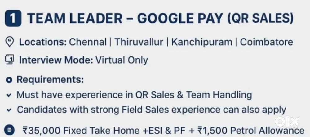 Field sales executive