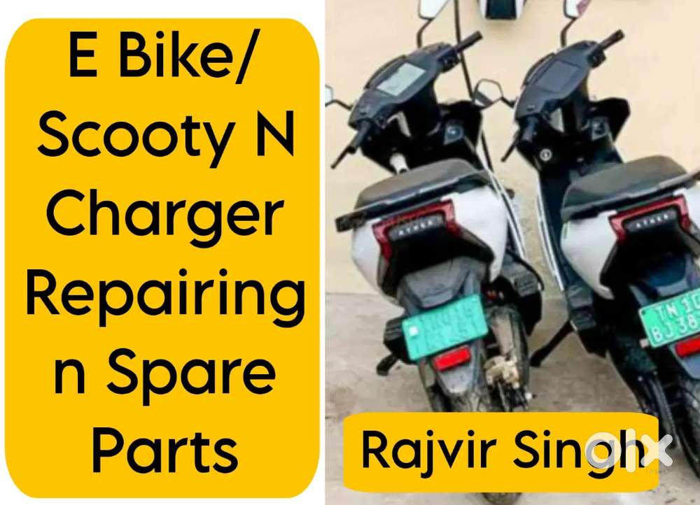 Repairing And Spare Parts E-bike E-Scooty, e- vehicle n charger
