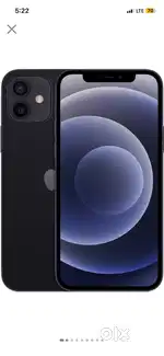 Apple Iphone12 128 gb Black Colour