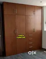 HAMZA FURNITURE New designer stylish look particle wood wardrobe