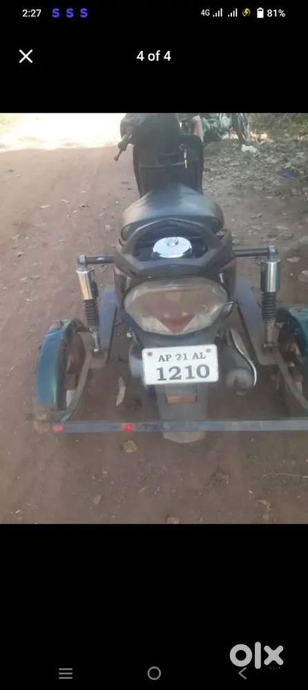 Handicapped scooty