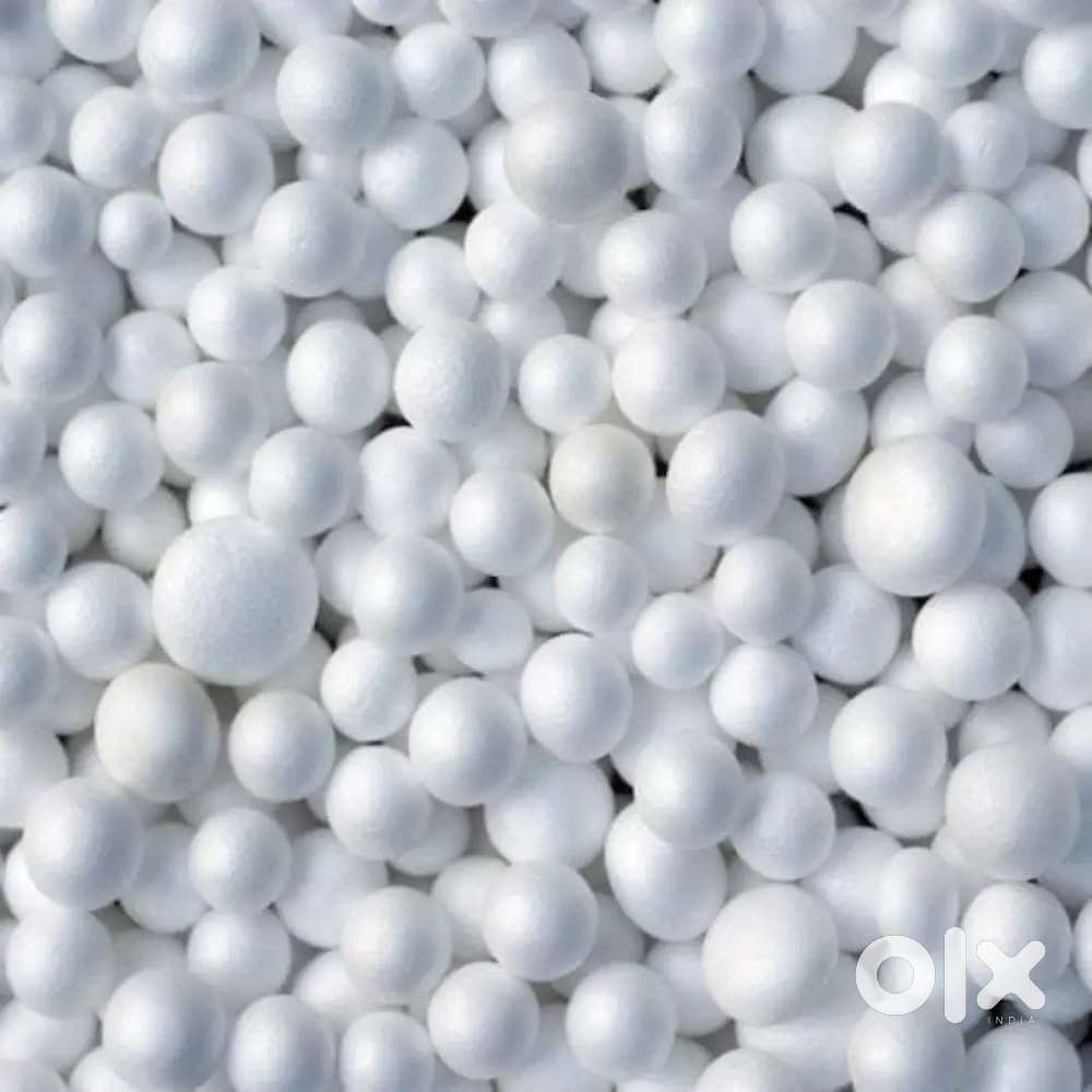 Thermocol balls.