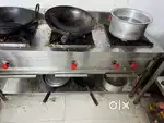 3 burner gas reanch