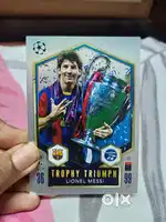Messi Champion League Card