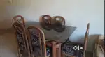 6 Seater Dining Table – Pure Sagwan Wood – Excellent Condition