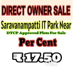IT PARK NEAR - DTCP APPROVED PLOTS - FOR SALE