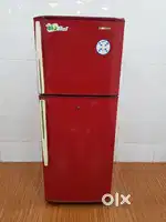 €¥• Samsung double door fridge red 240ltr free delivery