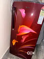 2 Star Red Haier HRD-1922PRA-E Refrigerator