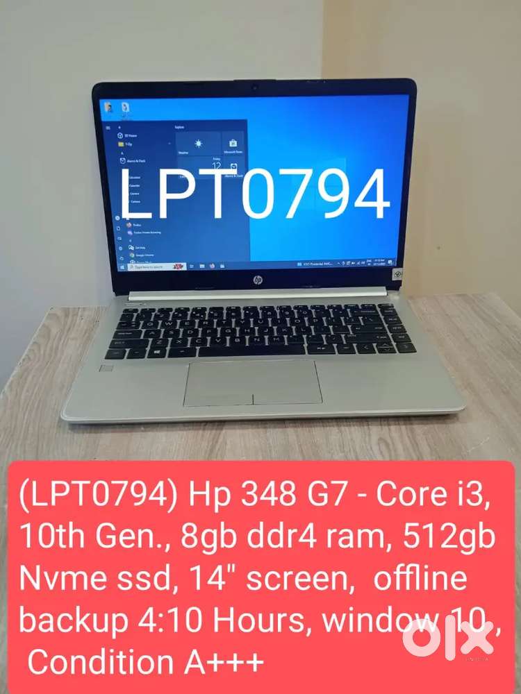 Hp 348 G7- Used laptop