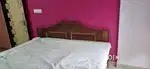 Large 6,-7wooden bed with mattress made up of Sishu wood