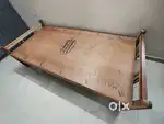 One cot and one  table in good condition for sale Rs 3500/- negotiable