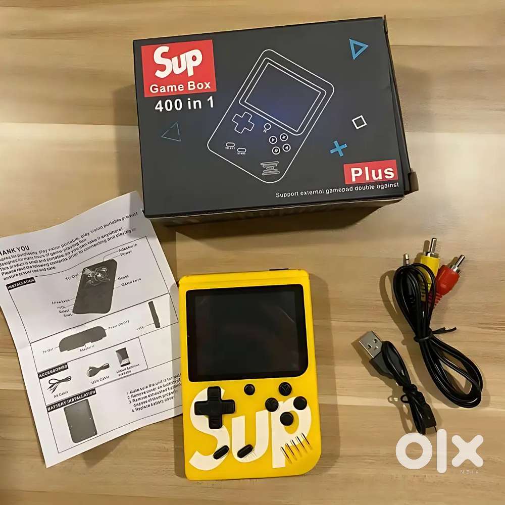 SUP Game Box 400 in 1  Brand New  Rechargeable  TV Connect