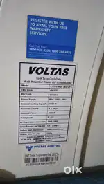 Voltas Type: Split AC (Wall Mounted, Cool Only)