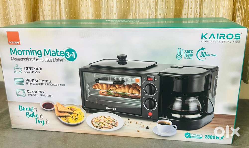 Kairos Morning Mate – 3-in-1 Multifunctional Breakfast Maker