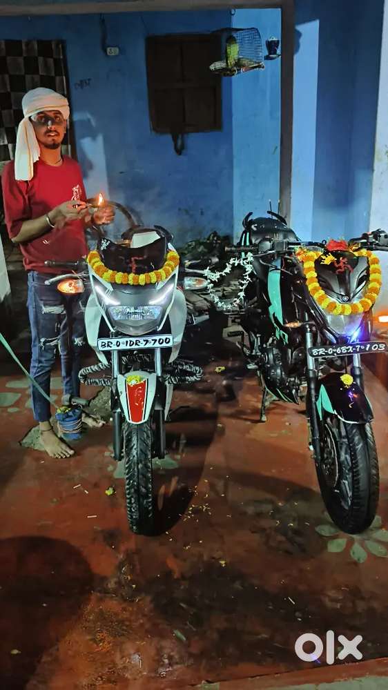 A bike is very good condition