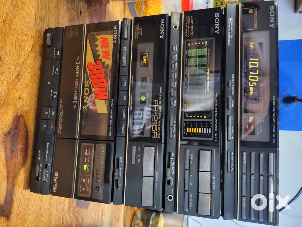 Vintage sony mini rack in mint condition
